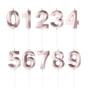 Candele Numeriche Ecologiche Non Tossiche all'Ingrosso per Decorazioni Festa di Compleanno Diwali Halloween Cera di Paraffina Inodore - Product Image 3