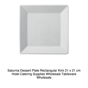 จานขนมรูปสี่เหลี่ยมคิมิ 21 × 21 ซม. ซัตตูร์เนีย - Product Image 2
