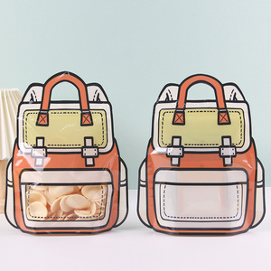 Bolsas <span class=keywords><strong>de</strong></span> Plástico con Cierre y Diseño <span class=keywords><strong>de</strong></span> Mochila para Golosinas, con Orificio para Colgar, para Fiestas Infantiles, Venta al Por Mayor - Product Image 3
