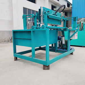 Recyclebare Papierpulp Gerecycled Gietvorm Kartonnen Doos Alveoles Eierbakmachine Maken Koffiekopje Eierbakje Machine - Product Image 1