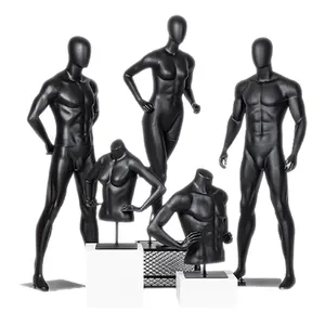 Черно-белый полноразмерный спортивный манекен, мужской манекен для мышц, мужской и женский манекен для бодибилдинга, демонстрация моделей для бега из Гуанчжоу