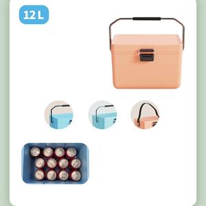 FDFIT Small Portable Coffee Storage Container Mini Portable Ice Chest Cooler <b>Box</b> <b>for</b> Outdoor <b>Camping</b> - Product Image 5