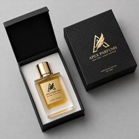 Boîte de parfum de luxe avec estampage doré, fermeture magnétique, personnalisable, vide, 30 ml, 50 ml, 100 ml, emballage cadeau pour parfum