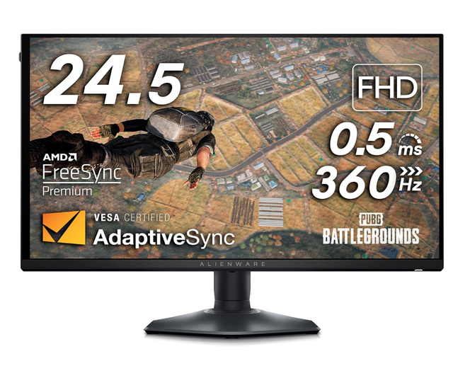 AW2523HF 25-Inch 360Hz Full HD IPS LCD LED Gaming Monitor for Dell Alienware 1920 X 1080 Pixels Business Series for Desktop Use
