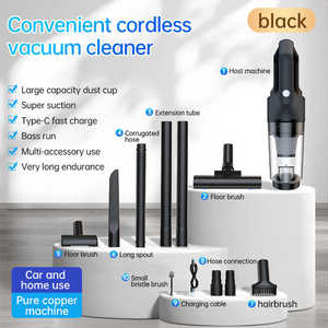 BLDC 10000Pa High Power Household <b>Vacuum</b> Cleaner <b>Handheld</b> USB Charging Cordless Car <b>Vacuum</b> Cleaner - Product Image 2