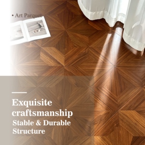 Parquet de Nogal Negro Moderno con Certificación CE/ISO, 100 Modelos Opcionales, Precio de Fábrica, para Uso en Almacenes y Parques - Product Image 2