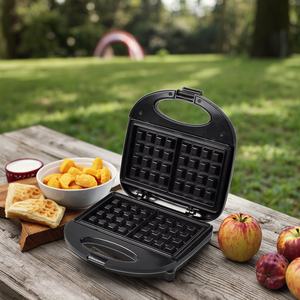 Vente <span class=keywords><strong>en</strong></span> gros <span class=keywords><strong>Gaufrier</strong></span> de haute qualité avec plaque de revêtement antiadhésif et conception spéciale d'élément chauffant pour un chauffage plus efficace - Product Image 1
