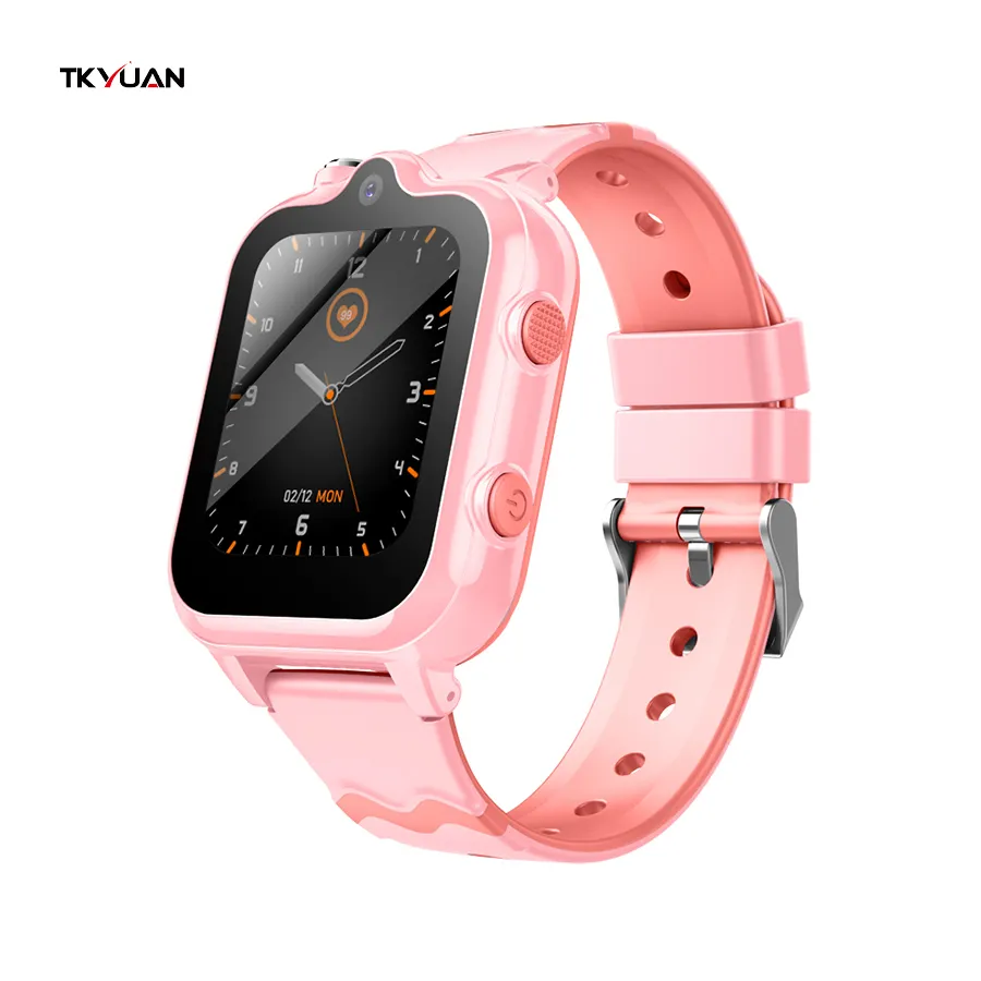 TKYUAN FG45 Neuer Trend 4G GPS Wasserdichte Kinder Smartwatch für Kinder Telefon mit Sim-Karte SOS GPS Kinder Smartwatch