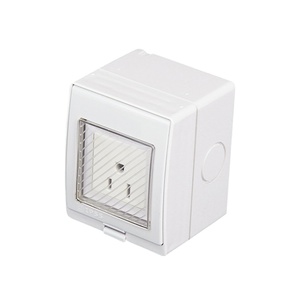 Italian Design Outdoor Power Socket <strong>Switch</strong> IP55 Weatherproof Wall <strong>Bathroom</strong> 16A 250V Rated Current NFC Network Connectivity CE - Product Image 4