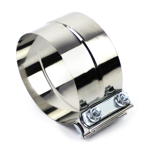 Abrazaderas de Manguera Tipo Americano de Acero Inoxidable con Engranaje de Gusano, Clips de Sujeción para Tubos de Escape de Automóviles - Product Image 3