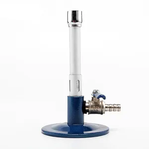 Gelsonlab HSG-091 Bunsen Burner Với Dừng COCK Trong Màu Xanh Cơ Sở Hoặc Sưởi Ấm Và Làm Mát BUNSEN Đốt