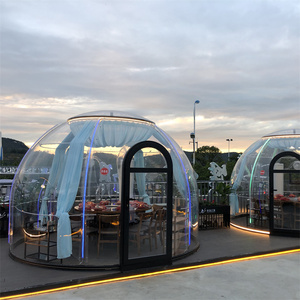 Domo de Policarbonato Transparente con Diseño de Burbuja Estrella, <span class=keywords><strong>Carpa</strong></span> Iglú para Camping y Restaurantes - Product Image 5