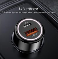 Yesido livraison rapide Yesido Quick 3.0 36W adaptateur de téléphone de voiture batterie de charge rapide chargeur de voiture double Usb Y42