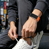 Bracelet personnel en gros OEM, bracelet de sport en silicone personnalisé avec logo pour Whoop 5.0 5 Life MG ECG Who Cares Im Already Late