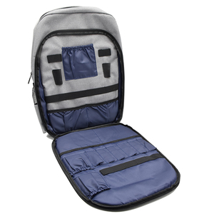 Sacs <span class=keywords><strong>de</strong></span> barbier portables <span class=keywords><strong>de</strong></span> marque privée avec plusieurs poches Instruments d'outils <span class=keywords><strong>de</strong></span> <span class=keywords><strong>coiffure</strong></span> pliables en nylon durable dans un sac <span class=keywords><strong>de</strong></span> barbier - Product Image 3