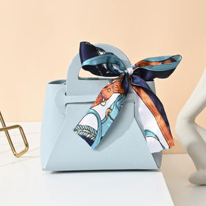 유럽풍 크리에이티브 웨딩 캔디 백 가죽 캔디 핸드백 인스타 스타일 결혼식 답례품 선물 캔디 포장 가방 - Product Image 4