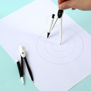 Set <span class=keywords><strong>di</strong></span> Compassi in Metallo Multifunzionali Portatili per Studenti <span class=keywords><strong>di</strong></span> Matematica, Strumento per Esami Scolastici - Product Image 4