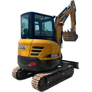 Mini-excavatrice SANY SY35C d'occasion 2022, 3,5 tonnes, avec moteur, boîte de vitesses, pompe et PLC pour petits travaux de terrassement - Product Image 1