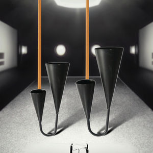 Instrument de percussion <span class=keywords><strong>Agogo</strong></span> en fer noir, deux tailles, très vendu - Product Image 2