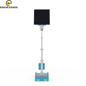 Caméra de sécurité mobile <span class=keywords><strong>solaire</strong></span> portable Circularegg, tour de surveillance - Product Image 6
