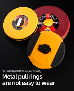 Alta precisione acciaio retrattile ABS righello misura nastro strumenti ingegneri falegnami dimensione fibra lavorazione del legno misura metrica - Product Image 3