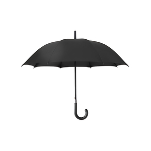 Cadeaux promotionnels Ouverture automatique Publicité Parapluie de golf droit Crochet Poignée Coupe-vent Imperméable Parapluies personnalisés avec logo - Product Image 2