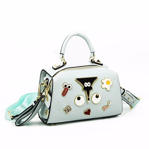 Borsa a tracolla da donna casual verde unica con badge personalizzato a forma di occhio grande 2026 - <span class=keywords><strong>Mini</strong></span> tote bag 2680 # - Product Image 3