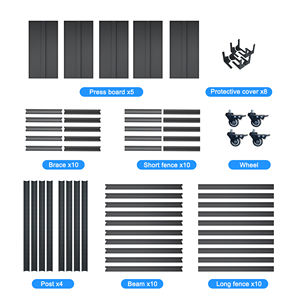 미국 창고 5단 무볼트 스틸 차고 수납 선반 랙, 간편한 스탠딩 타입 설치 가정용 - Product Image 4