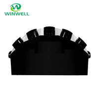 Lance-flammes DMX Winwell 5-6M avec 3 ou 5 têtes, pour utilisation en extérieur sur scène, à la fumée de glace sèche, écologique, construction en fer