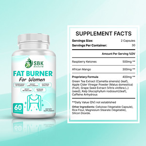 Capsules Minceur Actives pour Femmes avec Poudre de Vinaigre de Cidre de Pomme, Complément de Soutien Digestif pour l'Équilibre de la Flore Intestinale, Faible MOQ - Product Image 2