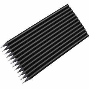 Lápiz de Grafito Negro de Madera Natural OEM de Alta Calidad, No Tóxico, con Logotipo Personalizado para Estudiantes Escolares, <span class=keywords><strong>Dibujo</strong></span> Artístico y Bocetos - Product Image 4