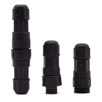 Connecteur LED étanche à faible courant Mini M12 4 broches IP67/68 mâle/femelle pour contrôleur d'alimentation – Vente directe fabricant