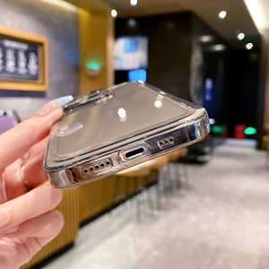 เคสโทรศัพท์มือถือ <span class=keywords><strong>iPhone</strong></span> 16 Pro เคสใส TPU นิ่มสำหรับ <span class=keywords><strong>iPhone</strong></span> 15 เคสกันกระแทกแบบเรียบง่าย รุ่น 17 ป้องกันการตก รุ่น 16 - Product Image 5