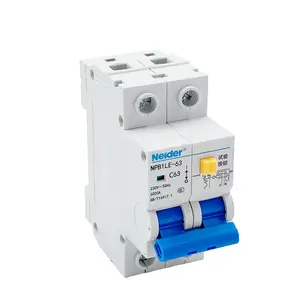 High Quality NPB1LE-63 RCBO 2P Earth Leakage 3 Phase 30 Amp Circuit Breaker