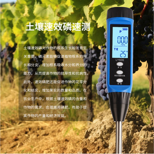 Ly606 Portable Soil Nitrogen Phosphorus Potassium Tester With Temperature Detection For Agricultural Use - Product Image 3