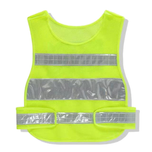 Vente en gros de gilets de sécurité réfléchissants à haute visibilité, respirants, en maille, pour <span class=keywords><strong>travaux</strong></span> de construction, pour hommes et femmes, pour la circulation routière et l'assainissement - Product Image 3