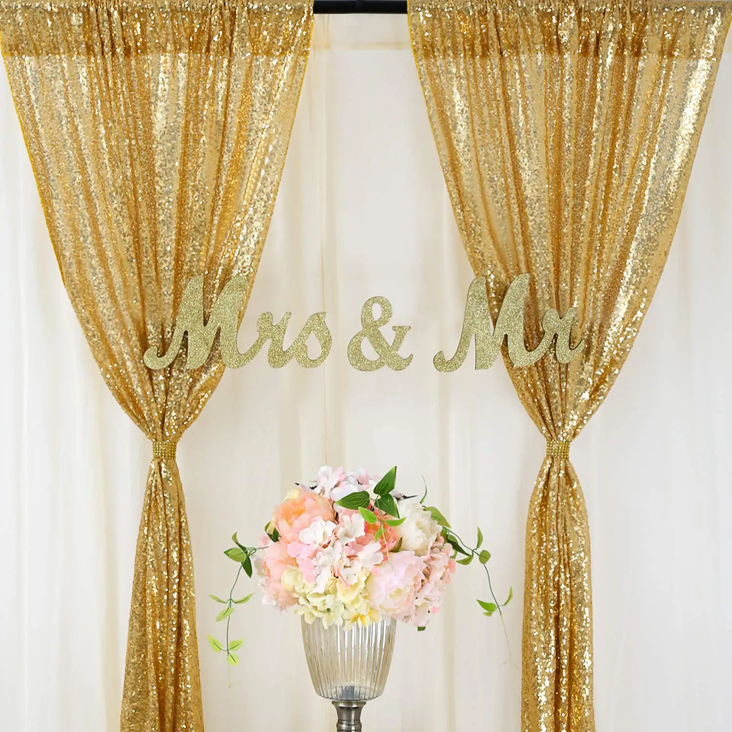 Pailletten Vorhang Hintergrund, hängende Lieferungen, Hochzeits dekorationen, Großhandel
