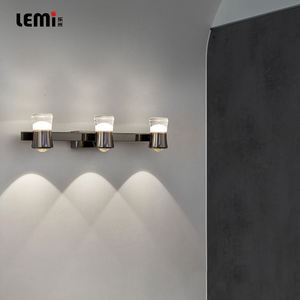 Specchio per il trucco moderno luce anteriore passaggio del corridoio soggiorno a parete a protezione degli occhi <span class=keywords><strong>Led</strong></span> girevole camera <span class=keywords><strong>da</strong></span> letto lampada <span class=keywords><strong>da</strong></span> parete <span class=keywords><strong>da</strong></span> comodino - Product Image 3