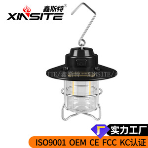 Linterna Portátil Xinster para Camping, Recargable Tipo-C, Impermeable, Mini Lámpara para Tienda de Campaña con Gancho - Product Image 5