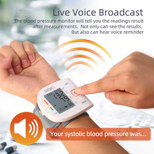 Máquina de control BP automática precisa, esfigmomanómetro electrónico, brazalete de muñeca, <span class=keywords><strong>Monitor</strong></span> de presión arterial para el hogar - Product Image 4