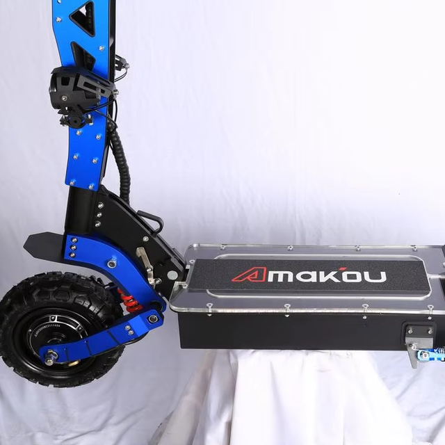 60V 6000W Foldable Off-road Dual Drive Electric Scooter High Power Electric Scooter