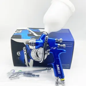 Professional Paint Spray Gun TT 1.3mm Nozzle Gravity Feed Airbrush Pneumatic Tool Varnish Paint Sprayer HVLP Spray Gun