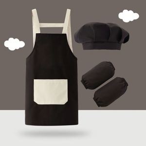 Bata de Artista sin Mangas para Niños, Impermeable, de Poliéster, para Protección en Arte y Jardinería, para Dibujar - Product Image 5