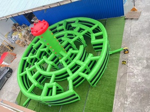 <strong>2025</strong> Hot Sales Funny <strong>Newest</strong> <strong>Inflatable</strong> Sports Tunnel <strong>Inflatable</strong> <strong>Obstacle</strong> Course with Best Quality - Product Image 5