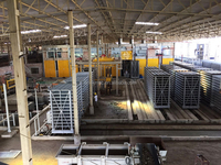 Fours industriels pour la cuisson et le séchage des briques, fours à tunnel modernes pour le séchage des briques en argile, machines de fabrication de briques NJBM