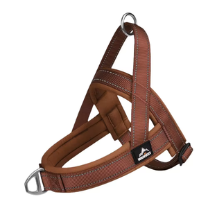 Laisse réfléchissante en forme de T pour grands chiens, légère, en polyester, <span class=keywords><strong>protection</strong></span> dorsale pour les activités de plein air, soudaine - Product Image 1