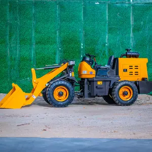 Çin küçük 0.8ton mini ön lastikli yükleyiciler forklift makine yükleyiciler satış fiyatı