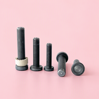 Connecteur de cisaillement à goujons de soudage en acier au carbone ML15 GB10433 avec manchon céramique pour structure en acier