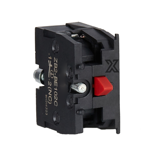 Module de contact normalement fermé ZB2BE102C pour interrupteur à bouton-poussoir - Product Image 1