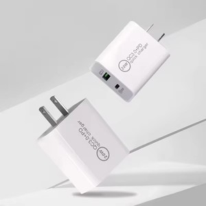 EU chúng tôi cắm 20W nhanh chóng sạc điện thoại tốt nhất QC 3.0 phổ USB + Loại C tường Sạc Adapter - Product Image 5